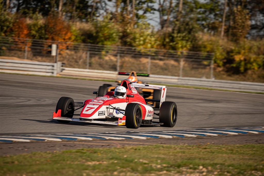 Mikkel Gaarde Pedersen fik en flot debut i Formel 4.
(Foto: Formel 4 Danmark)